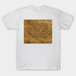 mesh, rope, abstract texture in 3d design T-Shirt